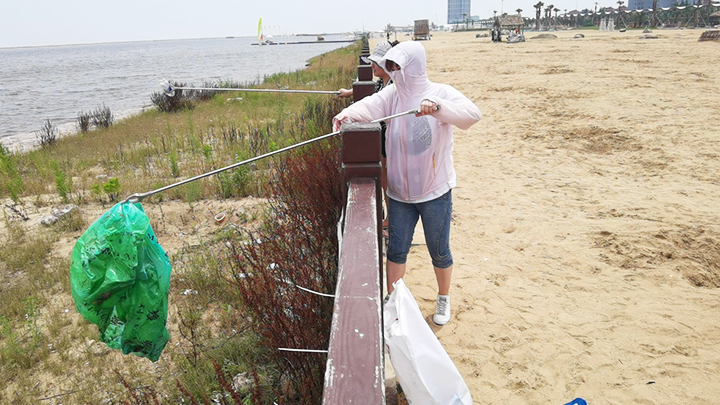 Beach Cleanup Effort 2021